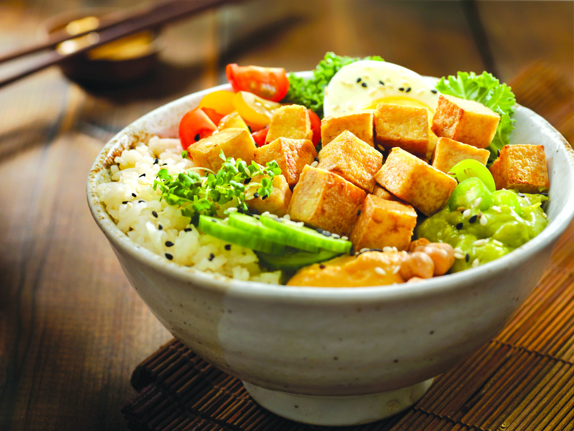 Miso Tofu Bowl